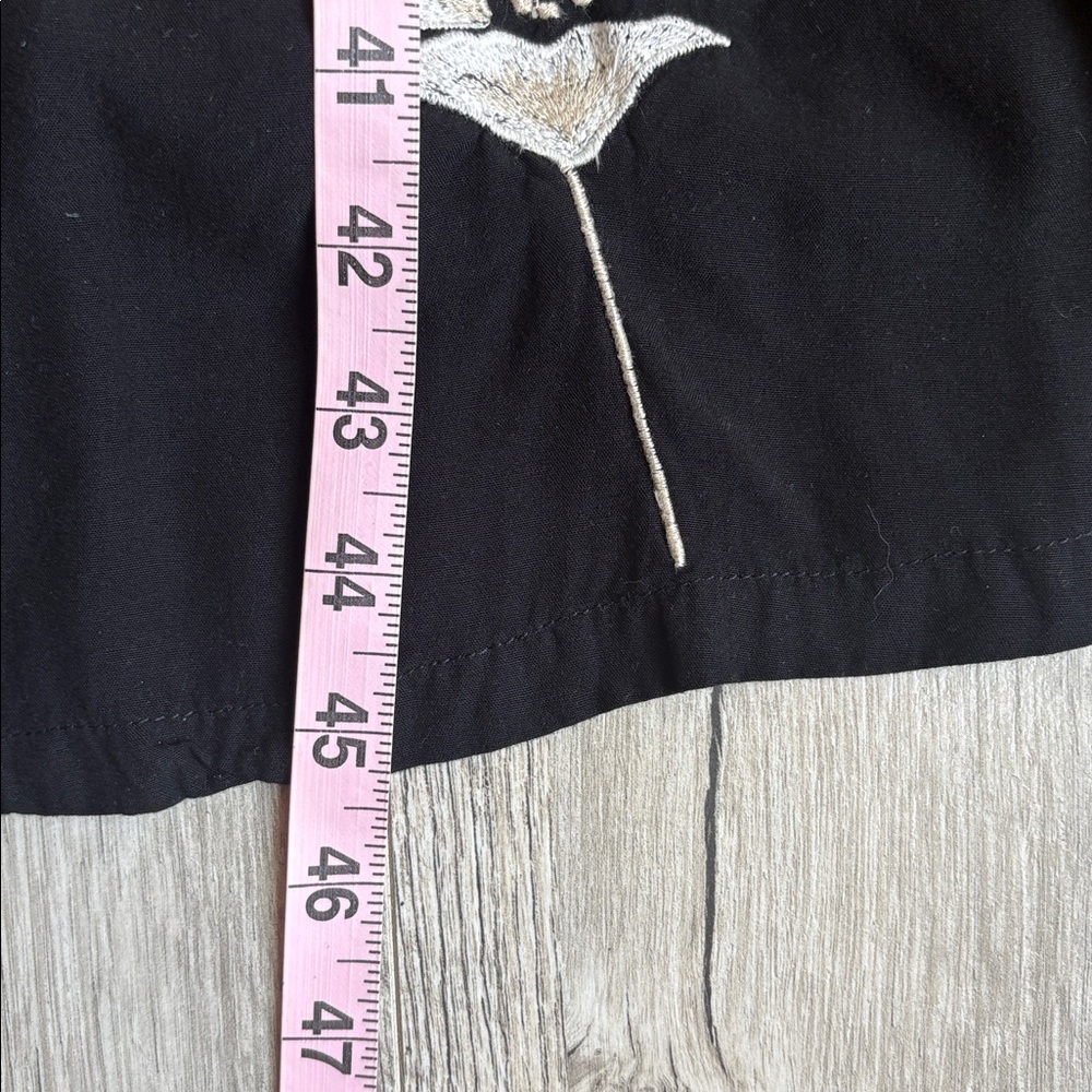 Beautiful Boho Midi Dress with Embroidered Floral Accents - Picture 8 of 12